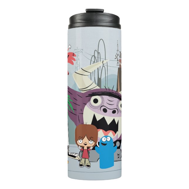 Foster's Zuhause für Imaginäre Freunde | Begrüßung Thermosbecher (Vorderseite)