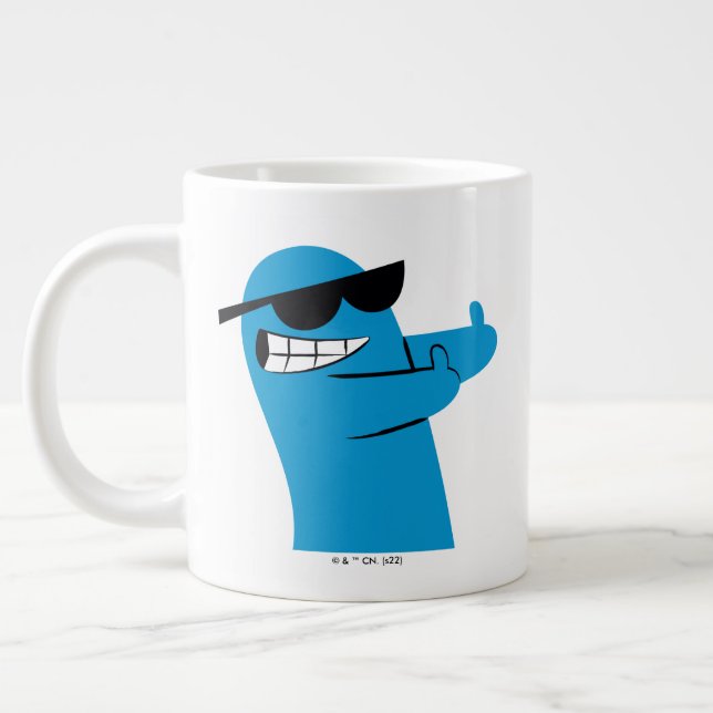 Foster's Zuhause für Imaginäre Freunde | Cool Bloo Jumbo-Tasse (Links)