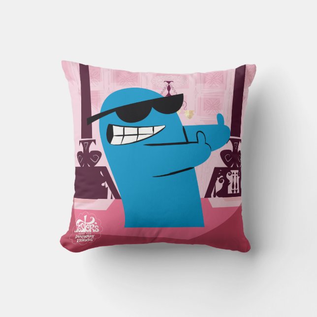 Foster's Zuhause für Imaginäre Freunde | Cool Bloo Kissen (Vorderseite)