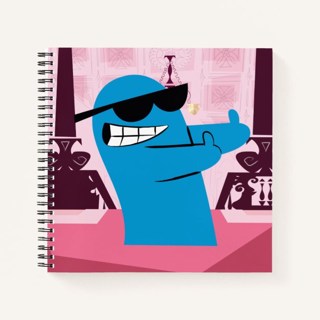 Foster's Zuhause für Imaginäre Freunde | Cool Bloo Notizbuch (Vorderseite)
