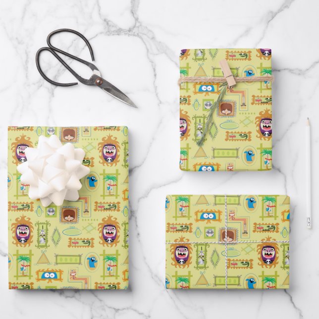 Foster's Zuhause für Imaginäre Freunde | FOTO Geschenkpapier Set (Vorderseite)