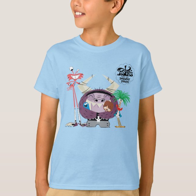 Foster's Zuhause für Imaginäre Freunde | Group Hug T-Shirt (Vorderseite)