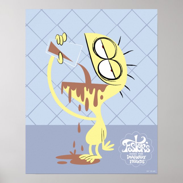 Foster's Zuhause für Imaginäre Freunde | Käse Poster (Vorne)