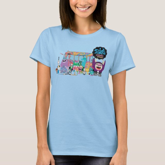 Foster's Zuhause für Imaginäre Freunde | Schulbus T-Shirt (Vorderseite)