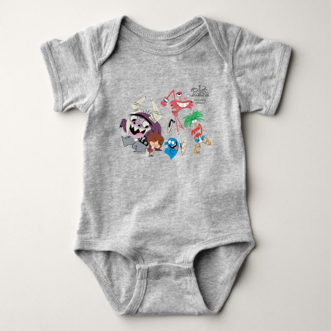 Foster's Zuhause für Imaginäre Freunde | Tanzen Baby Strampler (Vorderseite)
