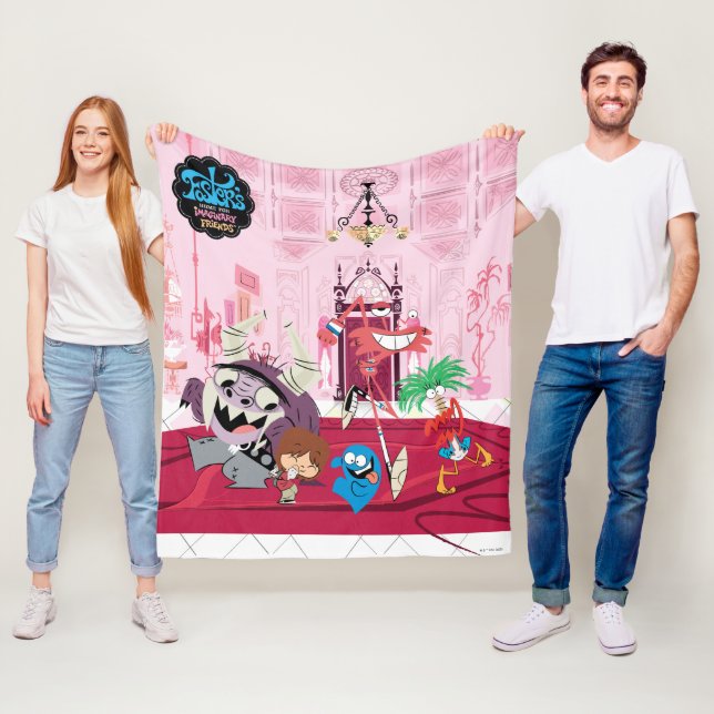 Foster's Zuhause für Imaginäre Freunde | Tanzen Fleecedecke (Beispiel)