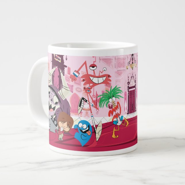 Foster's Zuhause für Imaginäre Freunde | Tanzen Jumbo-Tasse (Vorderseite Links)