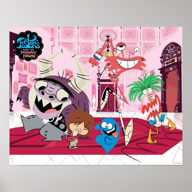 Foster's Zuhause für Imaginäre Freunde | Tanzen Poster (Vorne)