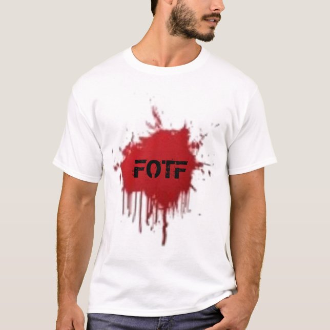 FOTF Blutfleck-T - Shirt (Vorderseite)