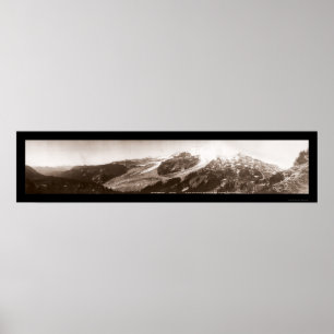 Foto 1907 des Mount Rainier WA Poster