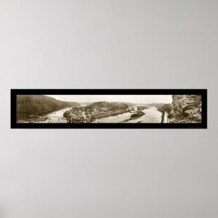 Foto 1912 der Harpers-Fähren-WV Poster
