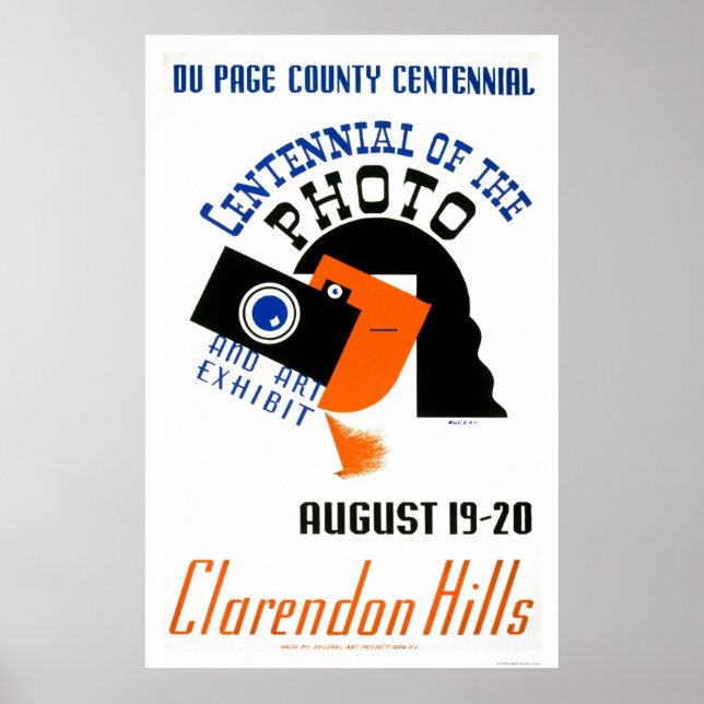 Foto 1939 WPA Poster (Vorne)