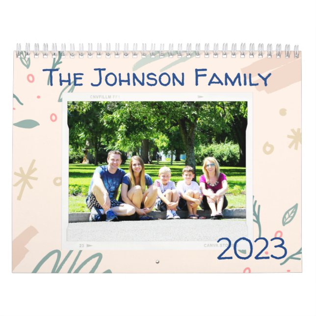 Foto 2023 für die Familie Kalender (Titelbild)
