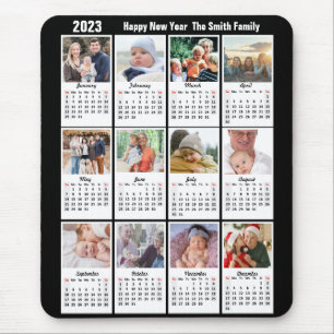 Foto 2023 Kalender 12 Familie Modernes Minimalisti Mousepad