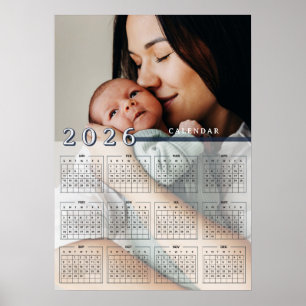 Foto 2026 Calendar-Foto hinzufügen Poster