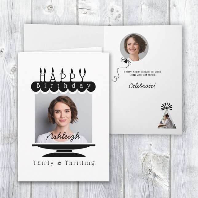 Foto 30. Geburtstagskarte Einladung (Von Creator hochgeladen)