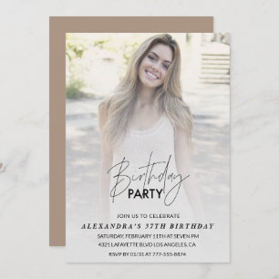 Foto 37. Geburtstagsfeier Einladung