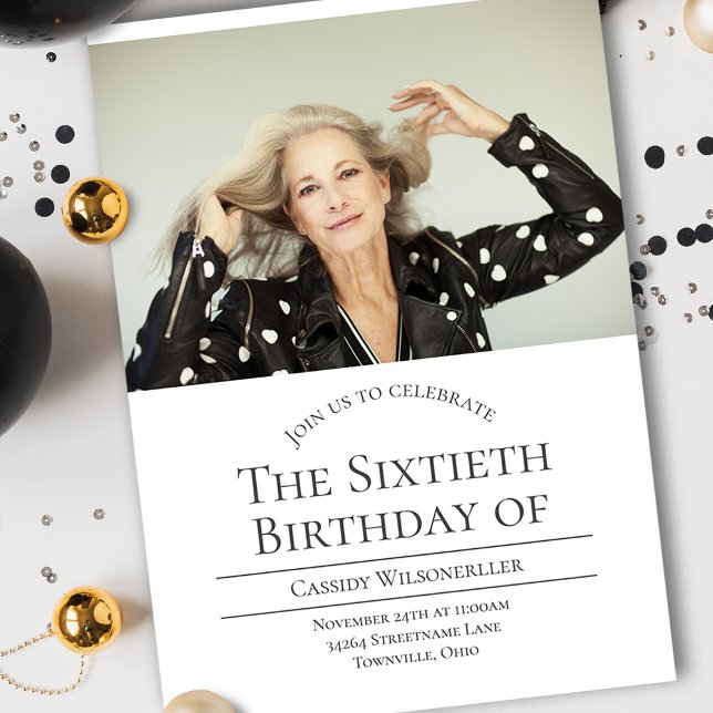 Foto 60 Einladung zum Geburtstag (Von Creator hochgeladen)