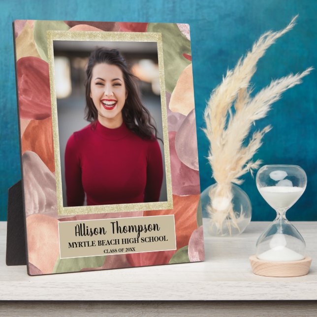 Foto Abschluss Abstrakte Natur Tablette Plaque Fotoplatte (Seite)