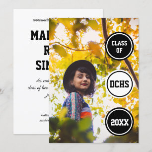 Foto-Abschluss Einladung