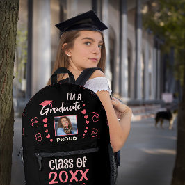 Foto-Abschluss für Hochschulabsolventen personalis Bedruckter Rucksack