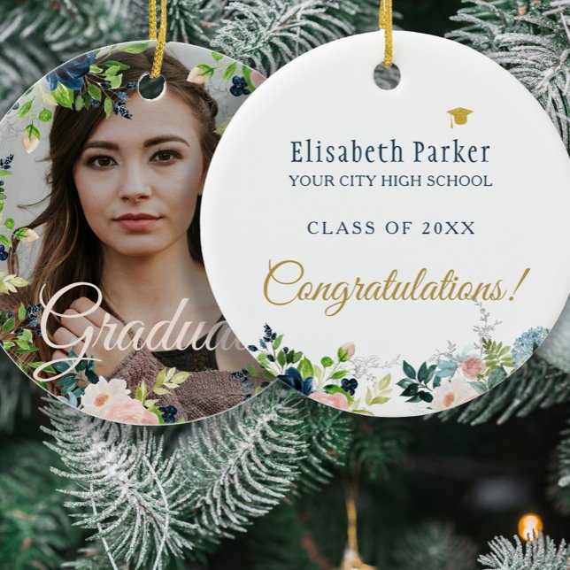 Foto Abschluss Gold-Script-Klasse  Keramik Ornament (Von Creator hochgeladen)