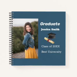 Foto Abschluss Guest Book Notizbuch