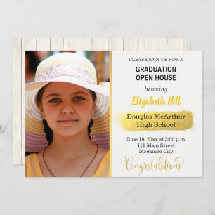 Foto Abschluss Open House Einladung