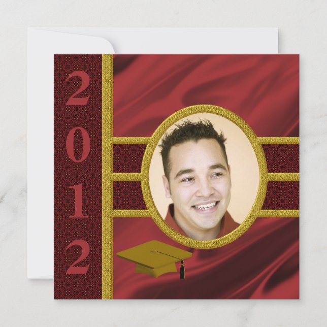 Foto-Abschluss-Party Einladung (Vorderseite)