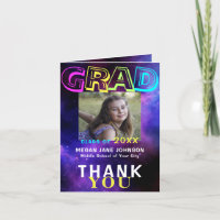 Foto-Absolvent Neon Glow Mittelstufe Abitur