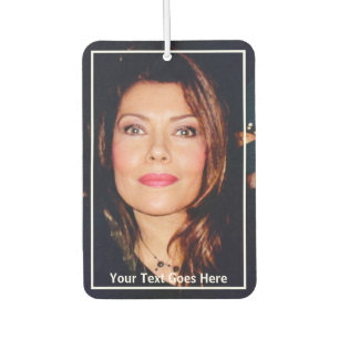 Foto-Air-Freshener mit Text - HAMbyWG Autolufterfrischer