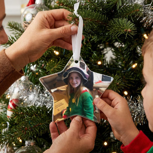 Foto-Akzent personalisieren Ornament