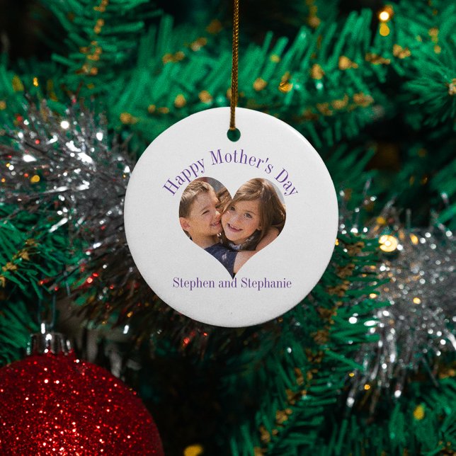 Foto am Muttertag Keramik Ornament (Von Creator hochgeladen)
