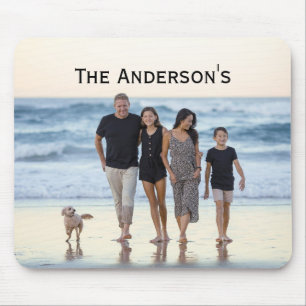 Foto anpassen Monogramm Personalisieren Bild Mousepad