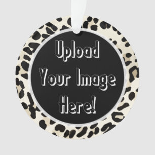 Foto-Antriebskraft-Leopard-Druck-Rahmen-Verzierung Ornament