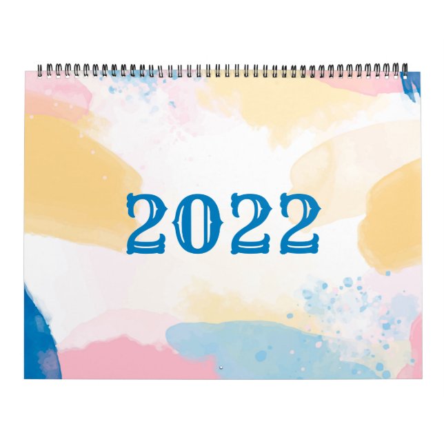 Foto Aquarellpastellplatz Kalender (Titelbild)