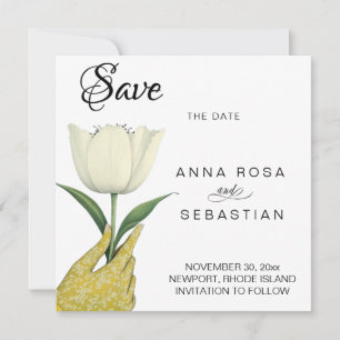 *~* Foto AR6 Elegant Vintag 17 Save the Date Einladung