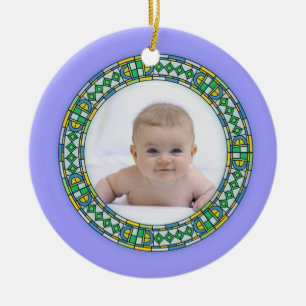 Foto aus Hartglas Keramikornament