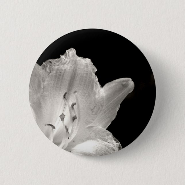 Foto aus Schwarz und Weiß Button (Vorderseite)