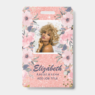 FOTO AUSWEIS - Mitarbeiter VIP Ausweis Girly Glitt