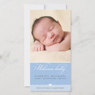FOTO BABY ANKÜNDIGUNG: hübscher Typ 5 Ankündigung