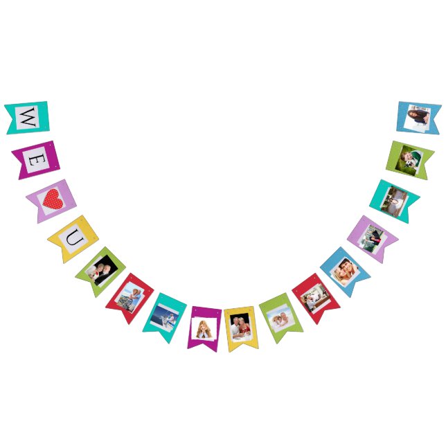 Foto-Banner Wimpelkette (Alle)