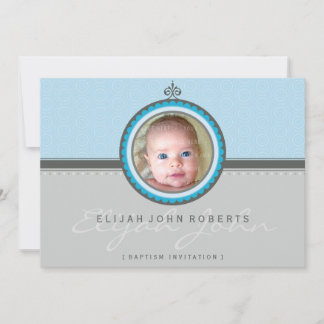 FOTO BAPTISM ERSUCHT: fantasievolle 4L Einladung