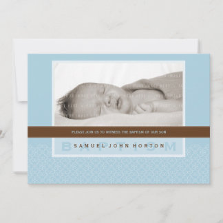 FOTO BAPTISM INVITE :: süß gesagt 4L Einladung
