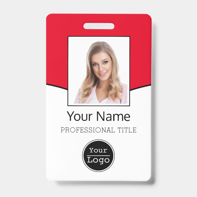 Foto, Bar, Logo, Name-ID falsch Ausweis (Vorderseite)