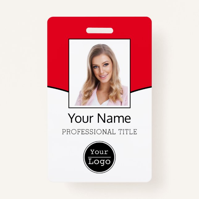 Foto, Bar, Logo, Name-ID falsch Ausweis (Vorderseite)