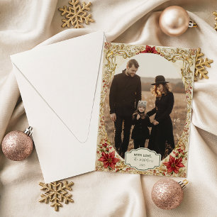 Foto Barocke Weihnachtsstern-Eleganz Weihnachten