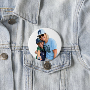 Foto Baseball Oma Button