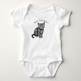 Foto bearbeiten, Name und Niedliche Textzüge Babyg Baby Strampler