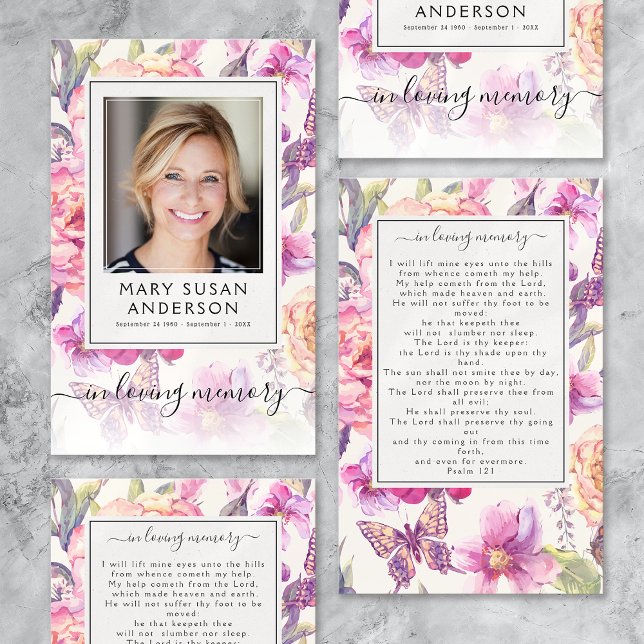 Foto-Beerdigungskarte (Von Creator hochgeladen)